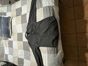 Vercho Stars Wings Black Long Sleeve Button Up Shirt Men's Medium